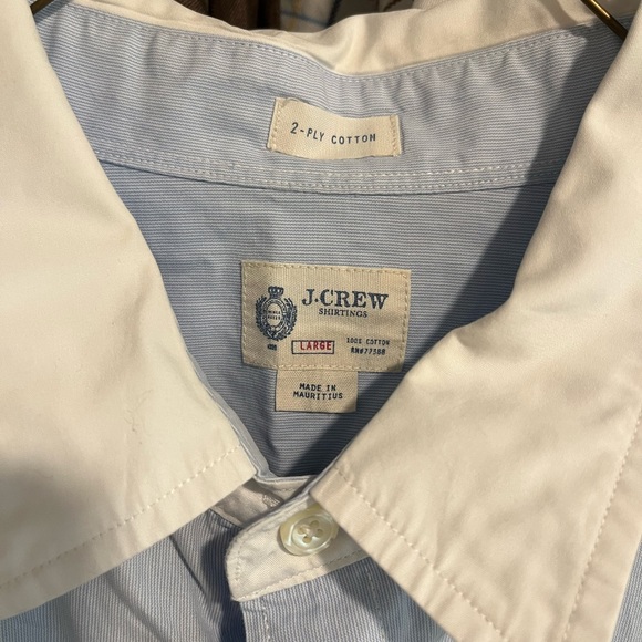 Men’s J Crew Button Down Dress Shirt Size Large - Picture 2 of 2